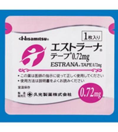 ESTRANA TAPE 0.72mg：14sheets