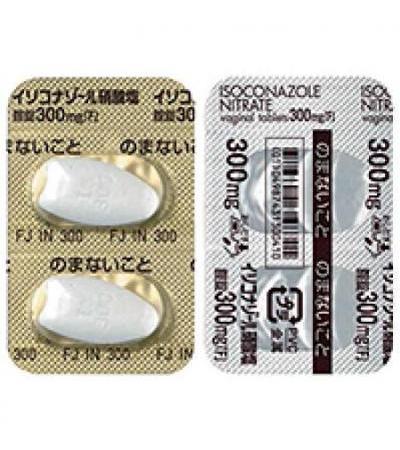 Isoconazole Nitrate Vaginal Tables 300mg F 10Tabletes