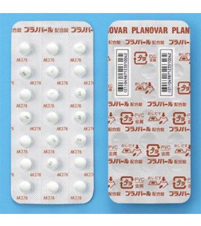 Planovar Combination Tablets: 21tablets