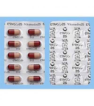 VITAMEDIN COMBINATION CAPSULES B25: 100's