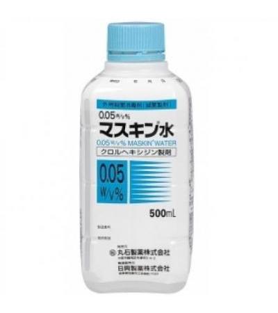 0.05W V% Maskin Water: 500ml