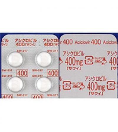ACICLOVIR TABLETS 400mg SAWAI：20tablets