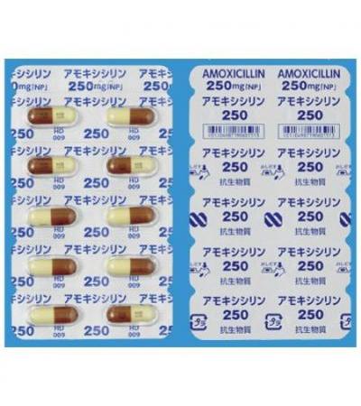Amoxicillin Capsules 250mg NP 100Capsules