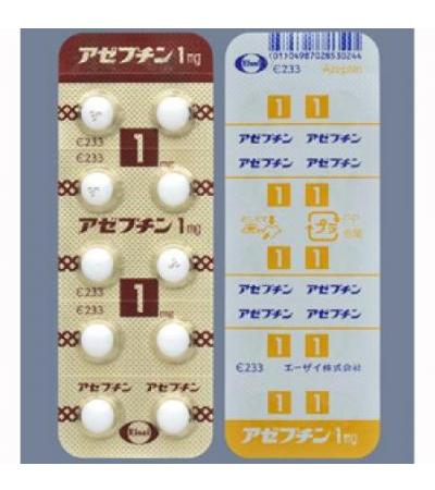 Azeptin Tab 1mg: 100tablets