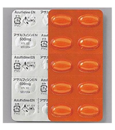 Azulfidine EN Tablets 500mg 50tablets