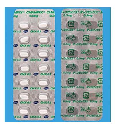 CHAMPIX Tablets 0.5mg： 28 tablets