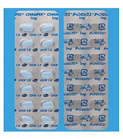 CHAMPIX Tablets 1mg： 28 tablets