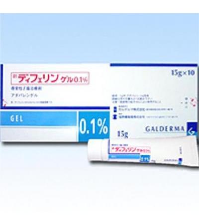 Differin Gel 0.1% 15g x 1tube