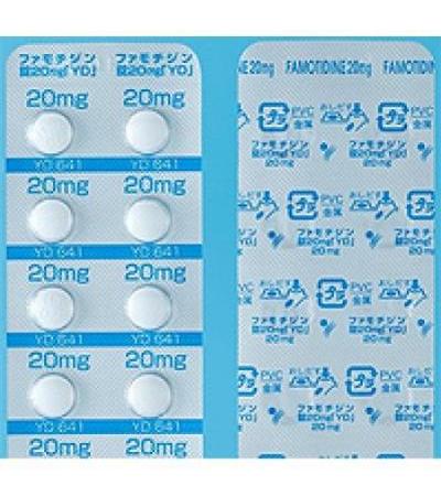 Famotidine Tables 20mg YD: 100 tablets