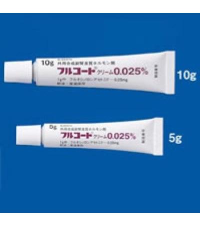 FLUCORT Cream 0.025%: 10g×10tubes