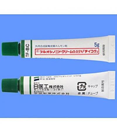 Fluocinonide Ointment 0.05%: 5g x 10tubes (Biscosal Cream）