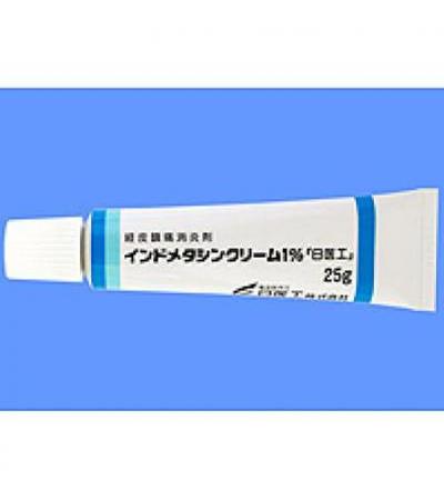Indometacin Cream 1% Nichiko: 25g x 10 tubes
