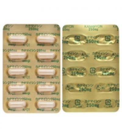 Kanamycin Capsules 250mg MEIJI：100 capsules