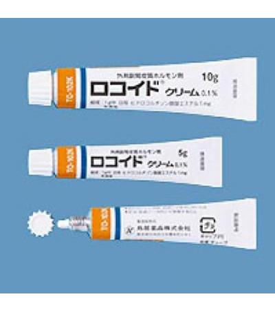 Locoid Cream0.1%: 10g×5tubes