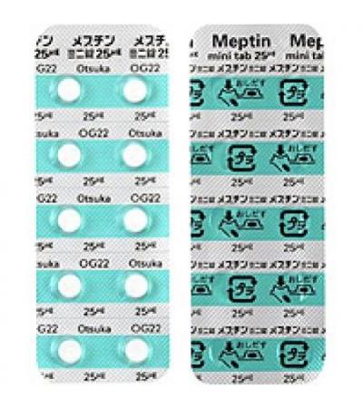 Meptin-mini tablets 25: 100 tablets