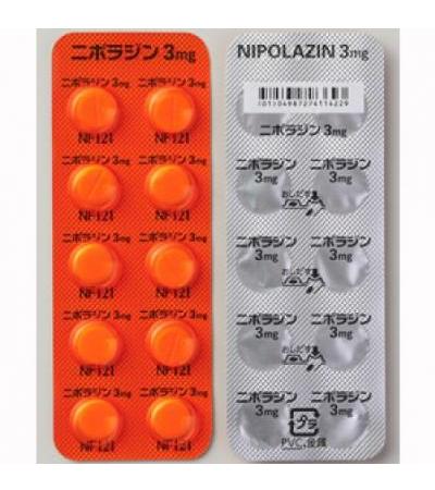 NIPOLAZIN Tablets 3mg: 100tablets