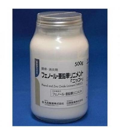Phenol and Zinc Oxide Liniment NIKKO: 500g