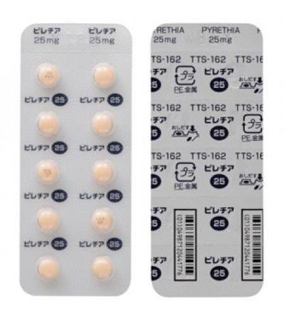 Pyrethia Tablets 25mg: 100tablets