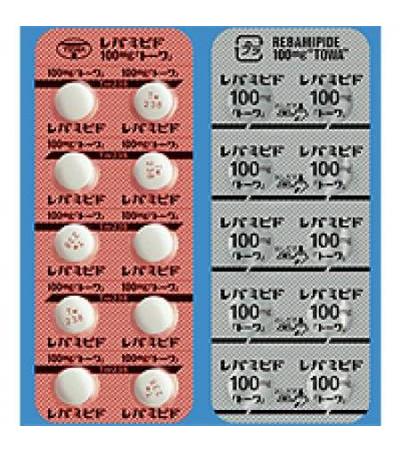 Rebamipide Tablets 100mg TOWA: 100 tablets