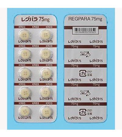 Regpara Tablets 75mg[hypercalcemia]：20 tablets