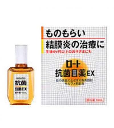 Rohto Antibacterial Eye Drops EX　ROHTO: 10ml