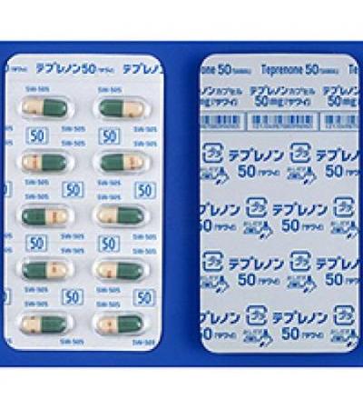 Teprenone Capsules 50mg SAWAI: 100 capsules