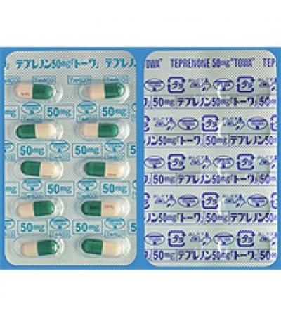 Teprenone Capsules 50mg TOWA: 100 capsules