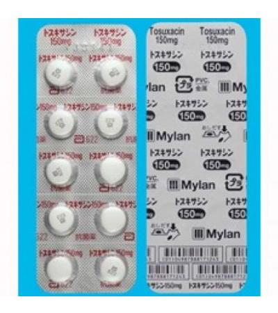 Tosuxacin Tablets 150mg: 50 tablets