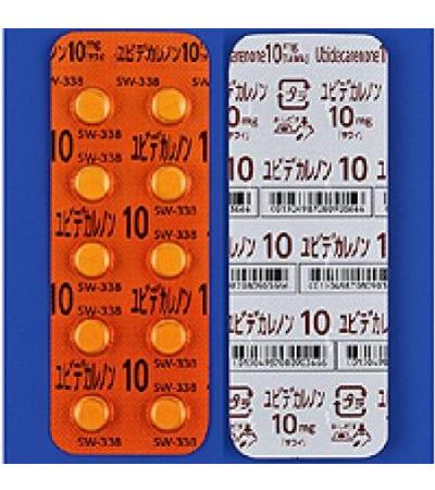 Ubidecarenone Tablets 10mg SAWAI: 100Tablets