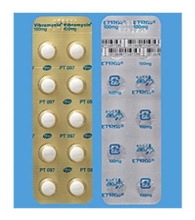 Vibramycin Tablets 100mg: 20tablets