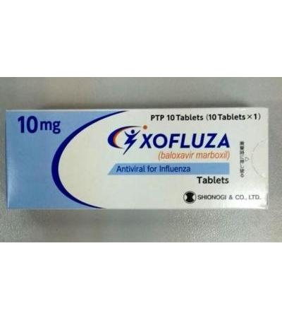 XOFLUZA Tablets 10mg：10 tablet