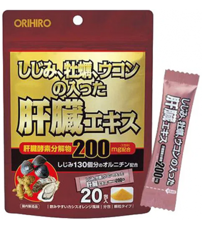 Экстракт устрицы Orihiro Shirami Oyster Liver Extract / 20 саше